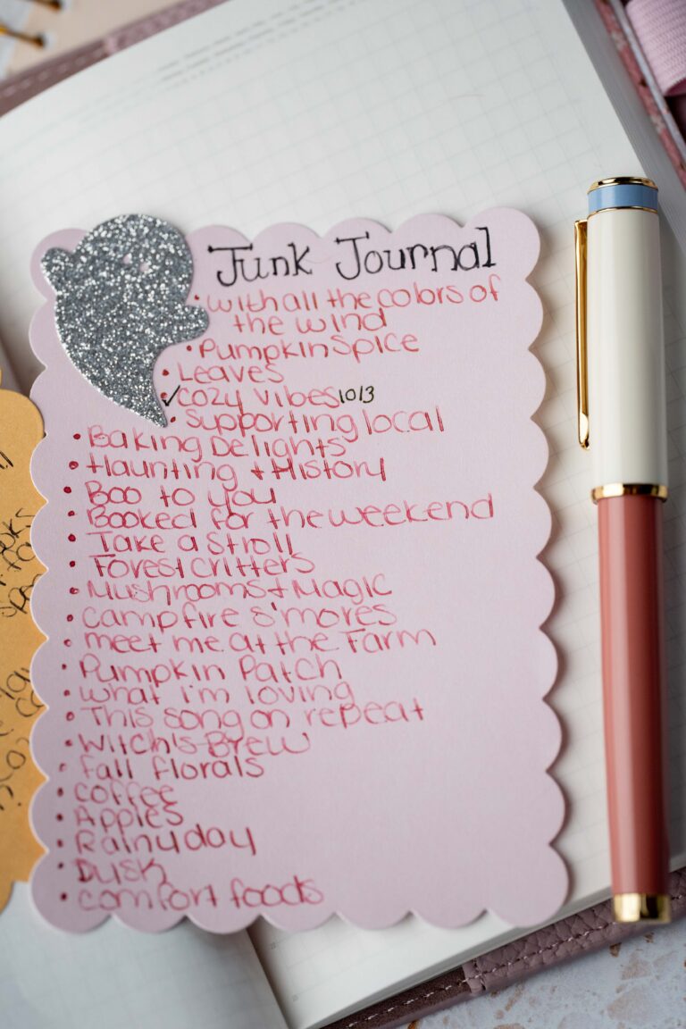 October Journal Ideas + Prompts